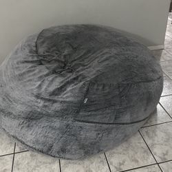 Used Bala Medium Memory Foam Grey Bean Bag