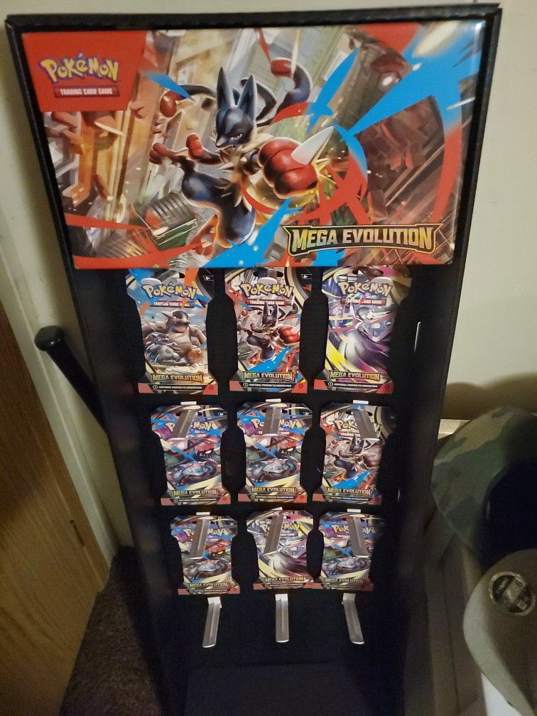 Retail Pokémon Card Pack Display 
