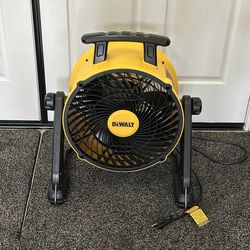 New DeWalt 16" Drum Fan 3 Speed 360 Degree Tilt Portable Tabletop Industrial