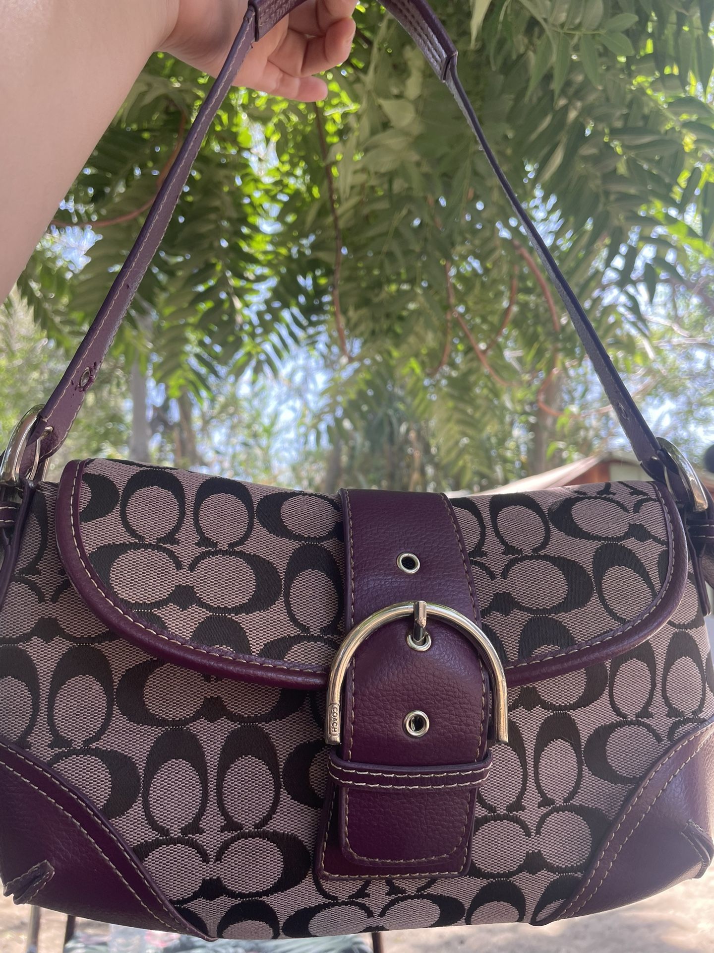 Coach Purple Bag