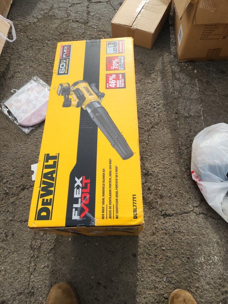 Dewalt 60v Brushless Blower, New Generation