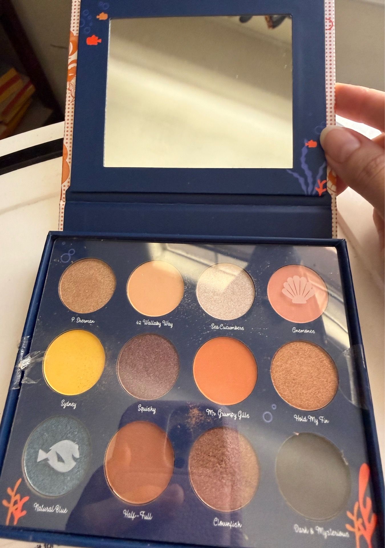 Limited edition eye shadow palette Pixar