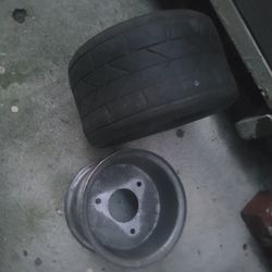 Tubeless Rear Mini Bike Tire OBO