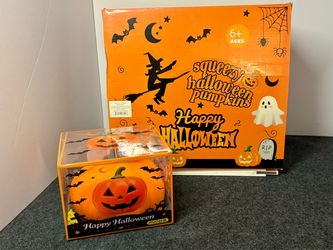 Squeezy Halloween Pumpkins Toy squishy