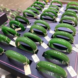 1 PCS BEAUTIFUL FORTUNE Bracelet Jade Style Transfer You Luck Wealth And Happiness