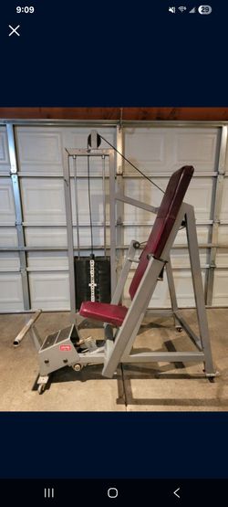 Seated Bench press