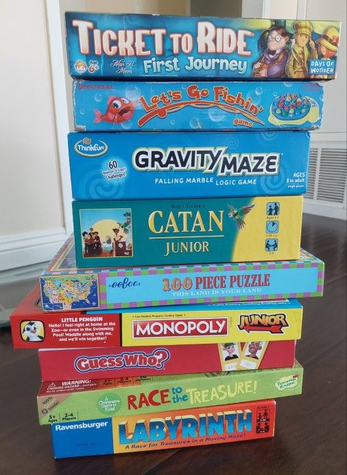 9 Board Games All