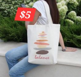 Canvas Tote Bag for Men, 100% Cotton, Labyrinth Cute Print, Durable Design with Inner Pocket, Black 12 oz Canvas Bag, Aesthetic