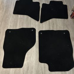 Floor Mats Carpeted Black Front & Back For 2023 RAM 1509 Pickup Truck
