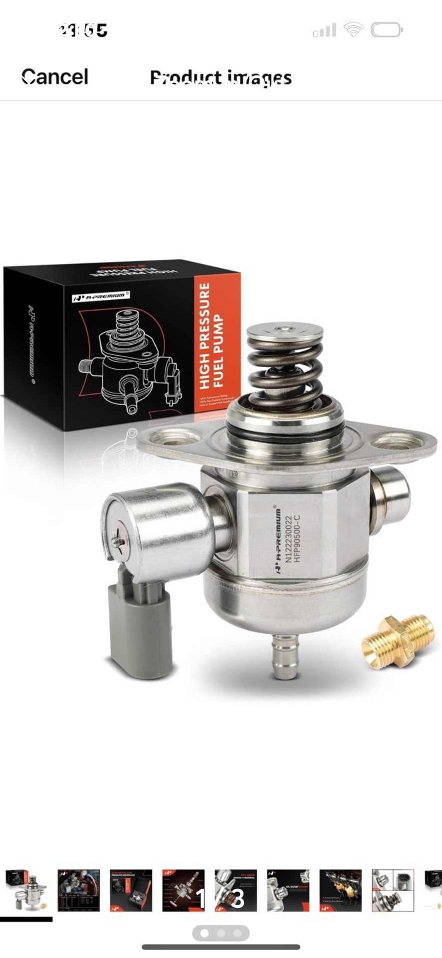 A-Premium High Pressure Fuel Pump for Volkswagen