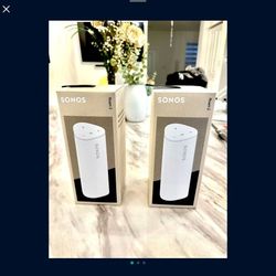 Sonos Roam 2 (Set Of 2) Brand New Sealed Box / Nuevo Caja Sellada
