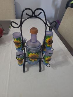 Sunflower glass