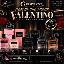 Valentino Fragrance Collection Men & Women
