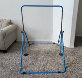 Expandable Steel Folding Gymnastics  Bar/Climbing Tower/Monkey Bars with Adjustable Heigh