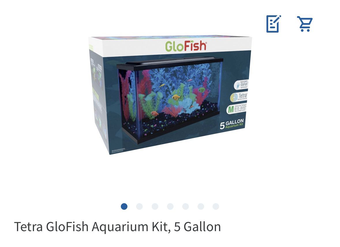 5 Gallon Fish Tank 