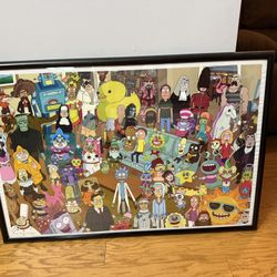 Rick And Morty Framed Poster 