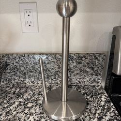 Paper Towel Holder Countertop  Stainless Steel Kitchen Paper Towel Holder