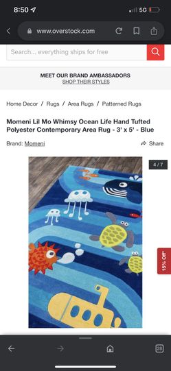 Lil Mo Kids Rug 6x4