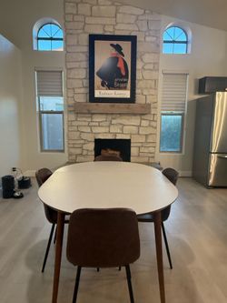 Vintage West Elm dining room table