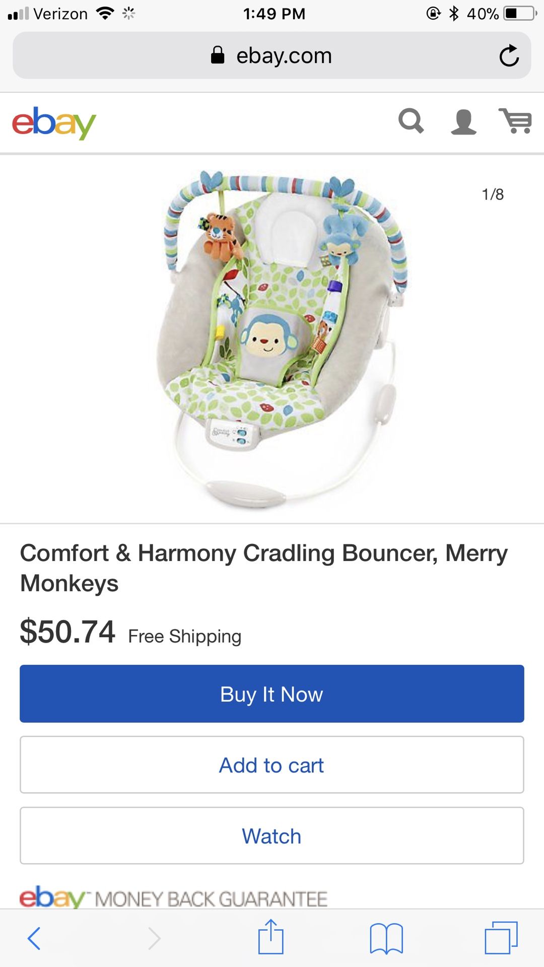Comfort and Harmony vibrating chair