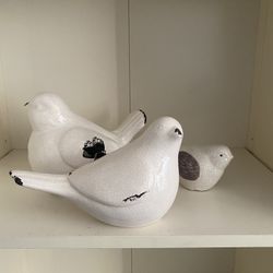 Ceramic Bird Decor