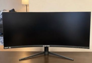 Sceptre 35-inch Curved UltraWide QHD Monitor – C355W-3440UN