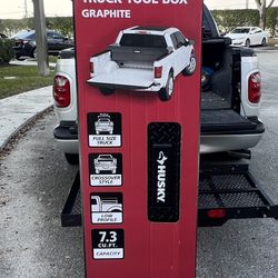 Husky Low Profile Truck Tool Box For Full Size Truck, Tool Box, Toolbox