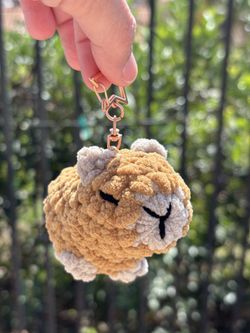 Capybara Keychain Handmade 🧶 Crochet 🧶 Plushie