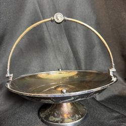 COMPOTE Antique MERIDEN SILVER PLATE c.1(contact info removed), Platters & Trays, Silverplate