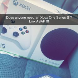 Xbox One Series S For Sale Or Trade