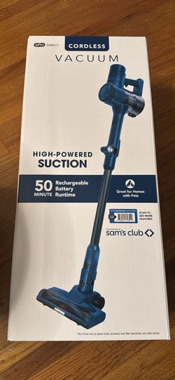 PRO Select Cordless Vacuum High-Powered Suction 50 Min Runtime
