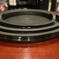 Rubber Maid Type Camping Or Picnic Plates. New