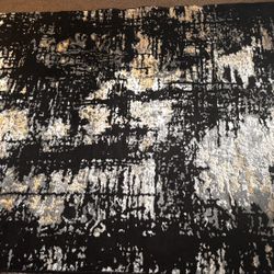 Grey And White Carpet. 