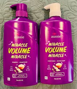 Aussie Miracle Volume Shampoo & Conditioner Bundle