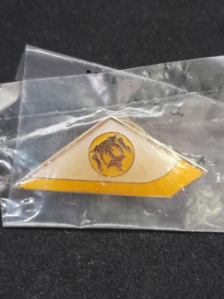 United States Air Force Wing Insignia Enamel Lapel Hat Tie Pin 1980s