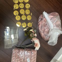Terracotta/Dusty Rose Wedding Materials 