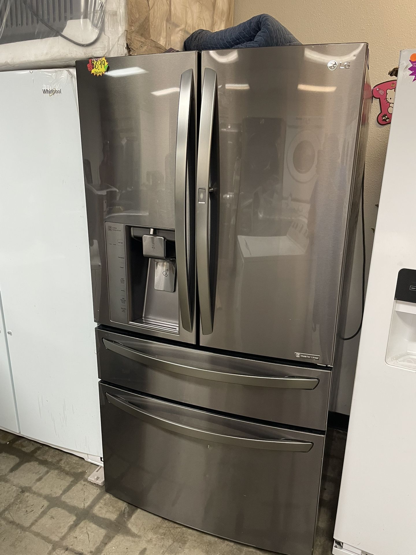 LG Black Stainless Steel Refrigerator