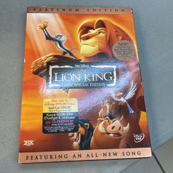2The lion King Special edition 2 Disc