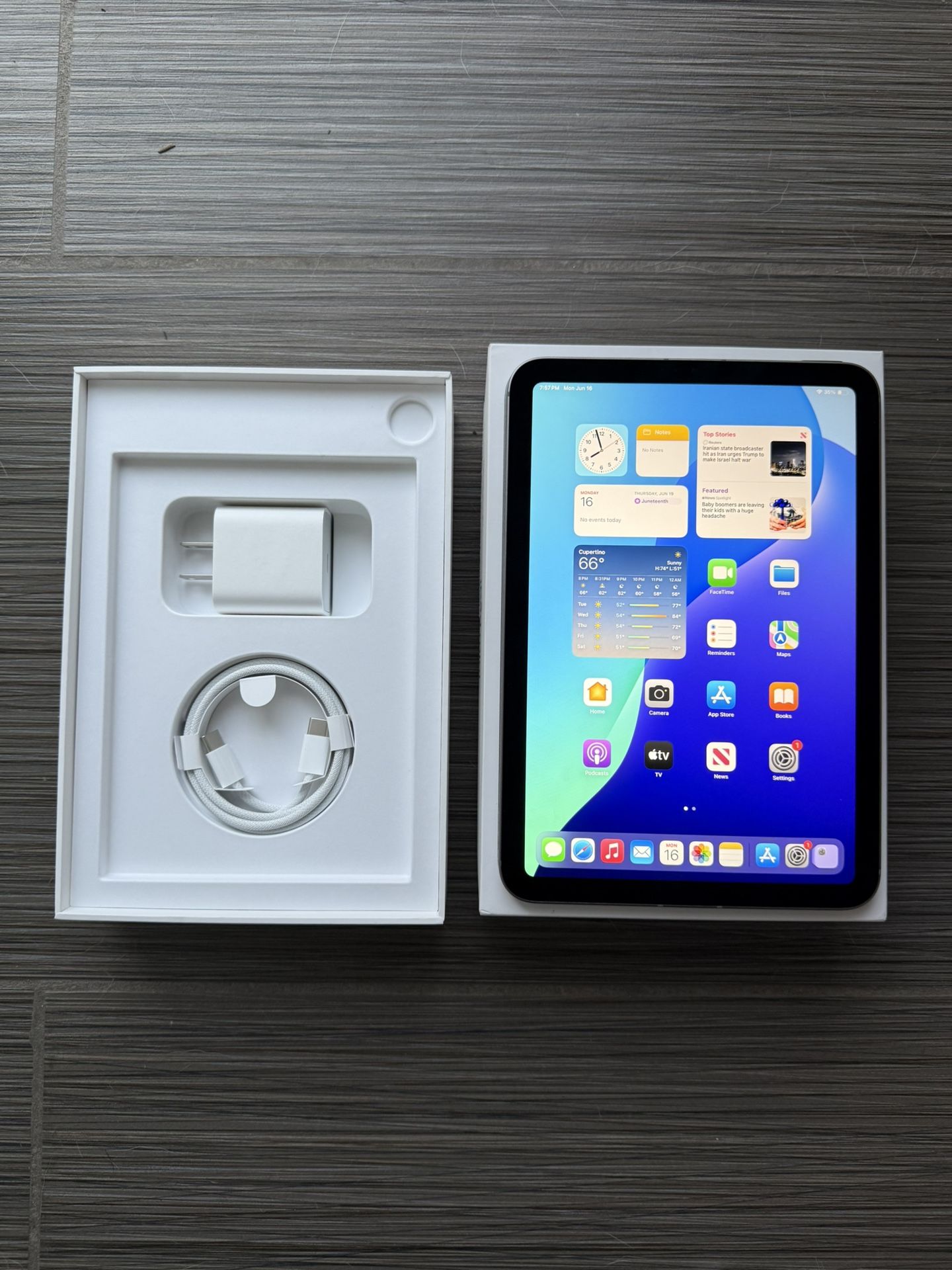 iPad Mini (17 A Pro) 7th Generation 128 GB WiFi/ Cellular