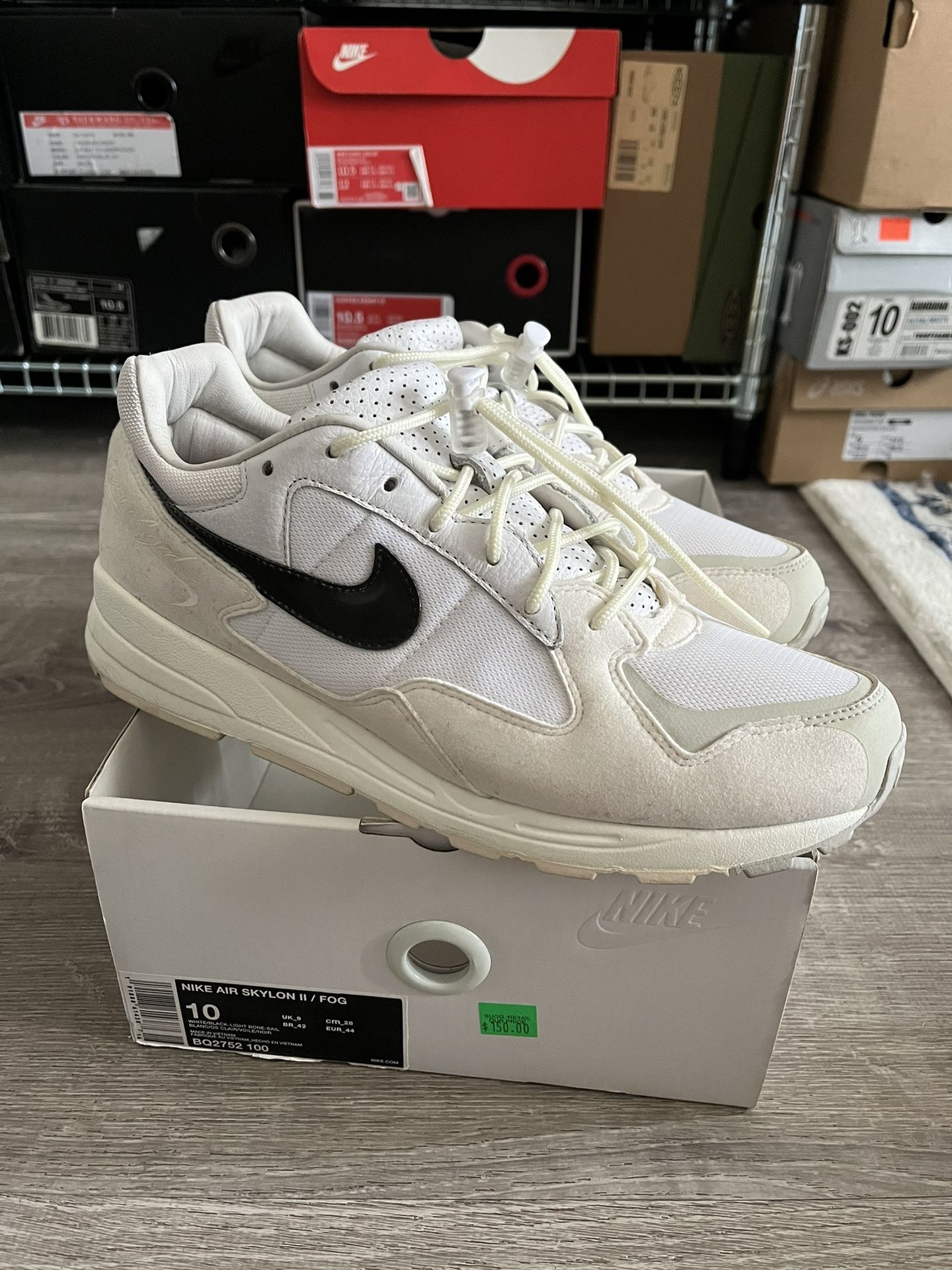 Shoe Skylon X Fog Nike X Fear Of God Air Skylon White FOG (size 10)