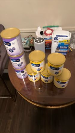 Enfamil Baby Formula Cans Lot