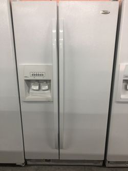 Whirlpool Side by Side Refrigerator