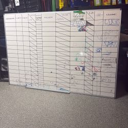 White Board 4’ X 6’