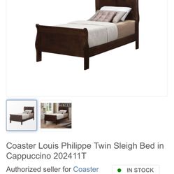 Coaster Twin Sleigh Bed