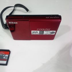 Digital Camara S70 Nikon Red Color $$$#$$