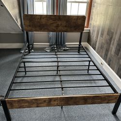 Full Size Bed Frame And Mattress