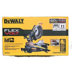 DEWALT DCS781X1 60V MAX Cordless 12-in Double-Bevel Sliding Miter Saw