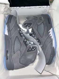 Jordan 5 Retro ‘Wolf Grey’ Size 10, 11, & 12