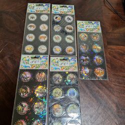 5 Sets Of Pogs 