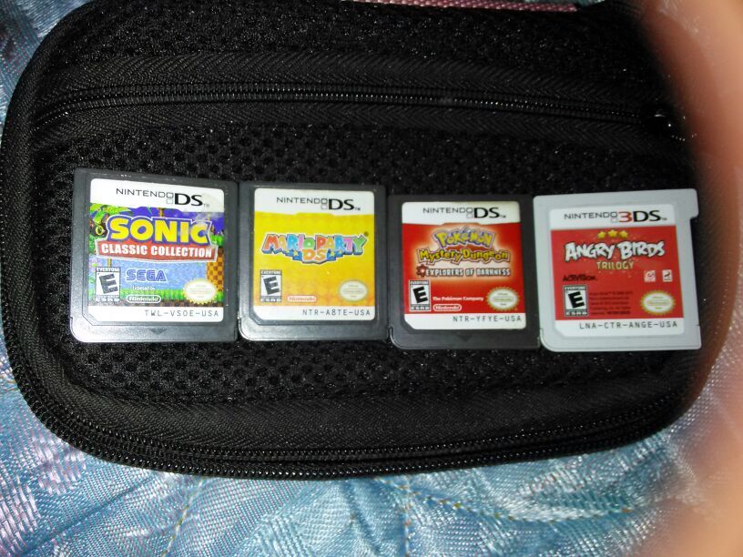 Mario,Pokémon,sonic and angry bird ganes for Nintendo 3ds and Nintendo ds games for sale OBO